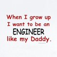 thumbnail image 2 of CafePress - Engineer (Like My Daddy) Infant Bodysuit Body Suit - Long Sleeve Cotton Baby Bodysuit, 2 of 4