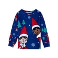 thumbnail image 2 of Elf On The Shelf Girls Holiday Long Sleeve Top and Pants Snug Fit Pajama Set, 2-Piece, Sizes 4-10, 2 of 3