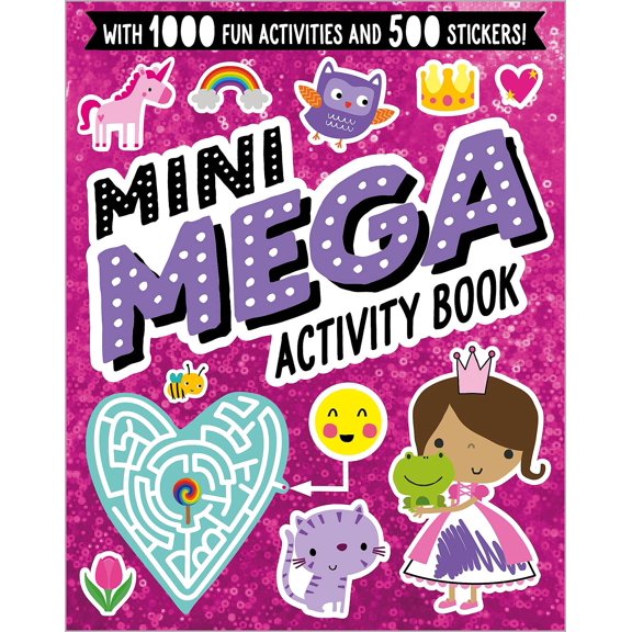 Pre-Owned Mini Mega Activity Book (Pink)