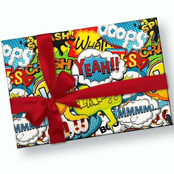 Superhero Gift Wrap