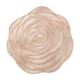 thumbnail image 2 of Mosiee Tapis Repas Rose Pvc Résistant aux Hautes Températures Isolation 6 Pcs, 2 of 9