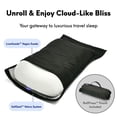 thumbnail image 4 of Almohada de viaje C CUSHION LAB Deep Sleep de espuma viscoelástica, 4 of 8
