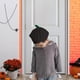 thumbnail image 4 of Gorro de Calabaza Naranja para Bebés (Niños y Niñas), Ideal para Acción de Gracias, Navidad, Halloween y Otras Ocasiones Especiales. Conjunto Familiar a Juego. Gorro de Punto de Calabaza Naranja para, 4 of 6