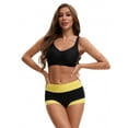 thumbnail image 4 of Unique Bargains Women's High Waisted Loose Classic Full Coverage Briefs 2XL Yellow, 4 of 6