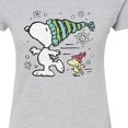 thumbnail image 3 of Peanuts - Snoopy Woodstock Skate - Juniors Fitted Graphic T-Shirt, 3 of 6