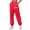 Red, variant on Summer Pants for Women Pants Women's Womens Tall Dress Thin for Women Business Casual Beach Wear Womens Slim Athletic Business Attire Modern Work Pajama High N Wo Red L