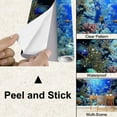 thumbnail image 4 of Peel and Stick Wallpaper Colorful Coral Reef Tropical Fish Vibrant Underwater Ocean Scene Modern Art Wall Mural Decor Self Adhesive and Removable 100in x 144in, 4 of 8