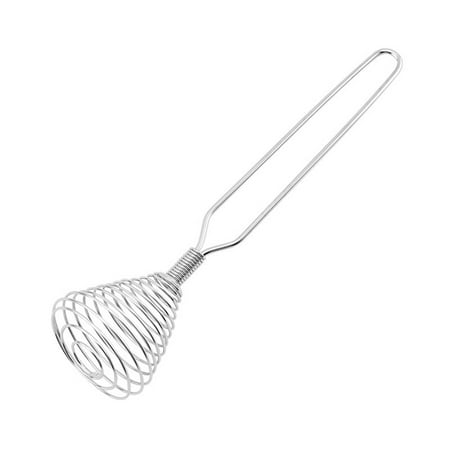 

Grandest Birch 6PCS Egg Beater Manual Push Type Portable Household Kitchen Flour Whisk for Home Silver