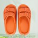 thumbnail image 1 of de zapatillas de verano, sandalias planas de EVA, antideslizantes, impermeables, cómodas, suaves, con , zapatillas de , Naranja 39 Naranja 39 Yinane Zapatillas de verano, 1 of 7