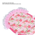 thumbnail image 3 of Chicken Feather Fixer Wing Back Protector, Hen Saddle Apron Cotton Free Size  for Poultry Yellow Pineapple,Watermelon,Peach, 3 of 7