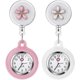 thumbnail image 1 of Nurse Watch, Retractable Clip-on Hanging Lapel Watches, Silicone Cover Nurse Fob Watch With Brooch, Nurses Fob Watches, 1 of 1