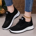 thumbnail image 2 of Sewkxo Womens Running Shoes Slip-on Walking Tennis Sneakers Lightweight Breathable Casual Soft Sole Mesh Workout Sports Shoes,Black 38, 2 of 4