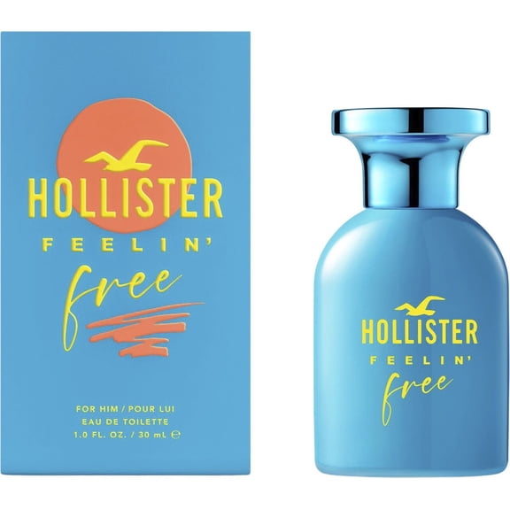 Hollister Men's Feelin' Free EDT 3.4 oz Fragrances 085715270016