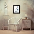 thumbnail image 4 of Goldberger, Jennifer 15x18 Black Modern Framed Museum Art Print Titled - Indigo Wildflowers II, 4 of 5