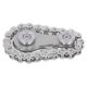 thumbnail image 2 of Giroscopio De Cadena De Engranajes, Cadenas De Piñones Desmontables De Acero Inoxidable Para Aliviar El Estrés, Juguete De Metal, Mantenimiento Del Enfoque Para El Día A Día ANGGREK Otros, 2 of 8