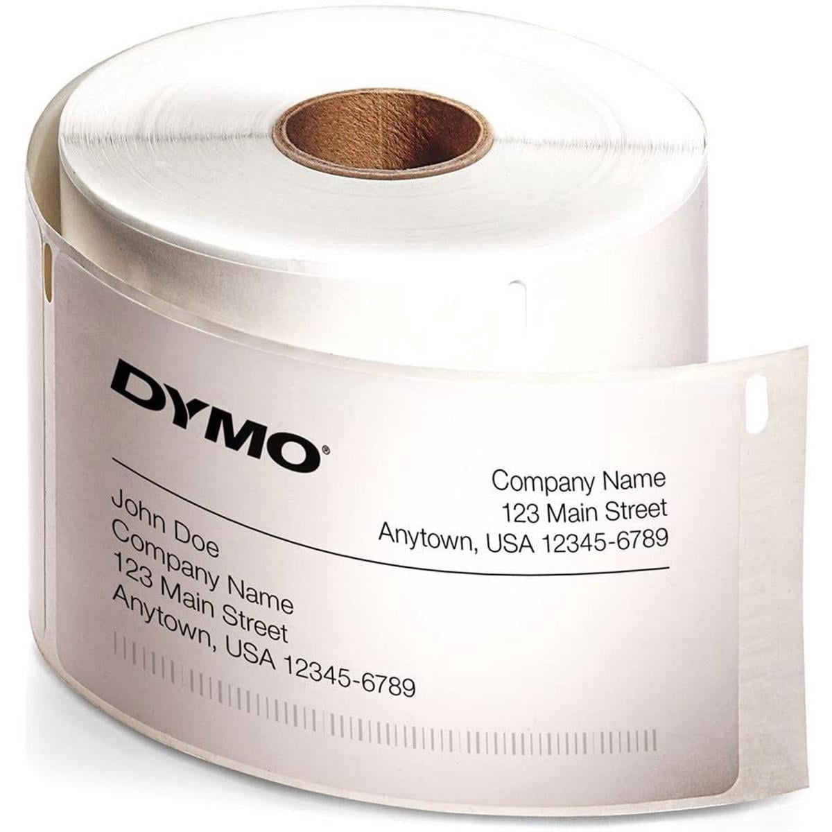 DYMO Authentic LW Large Mailing Address Labels, DYMO Labels for LabelWriter Label Printers, 1-4/10" x 3-1/2", 2 Rolls of 260 (520 Total)