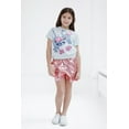 thumbnail image 2 of Disney Lilo & Stitch Crop Top T-Shirt and Shorts Outfit Set Toddler to Big Kid, 2 of 5