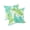 Green + Cotton+2, variant on 2 Pack 18x18 Inch Outdoor Throw Pillows Simulated Straw Weaving Strip Waterproof Decorative Patio Cushions for Garden Porch Poolside Furniture Grey Cotton