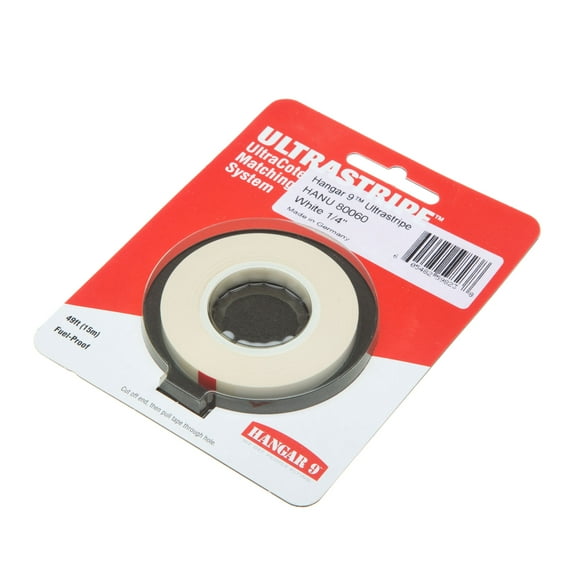 Hangar 9 UltraStripe White 1/4 HANU80060 Trim & Striping Tape