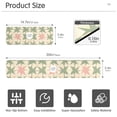 thumbnail image 3 of Yayeee Faucet Mat for Kitchen Sink 14.7" Diatomite Long Splash Guard Pad, Pink and Green Geometric, 3 of 7