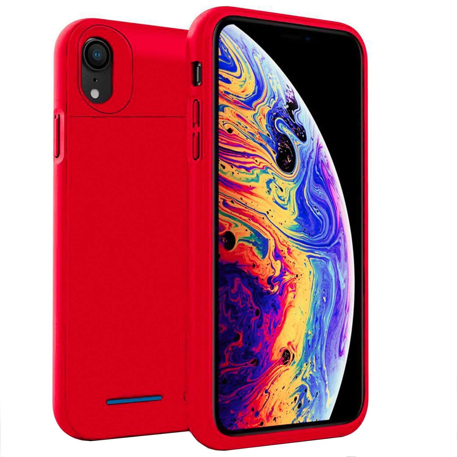 iPhone XR Battery Case with Bracket and Lightning Port