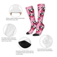 thumbnail image 3 of Sigee Panda Heart Valentine Pink for Socks for Men Women Gifts for Him Boyfriend Teenage Boys Stocking Stuffers, 3 of 6
