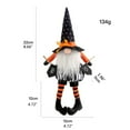 thumbnail image 4 of Rostro De Bruja De Halloween, Muñeco Enano De Peluche Sueco Tomte Para Decoración De Halloween Cateissary HA045205-01, 4 of 6