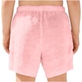 thumbnail image 6 of SGFCWSX Boys Casual Shorts Solid Color Linen Blend with Pockets Elastic Waist Summer Everyday Shorts for Kids Pink Size 4-5 Years, 6 of 8