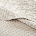 thumbnail image 3 of Madison Park Keaton Ensemble de Couvre-Lit 2 Pcs, Simple/Simple TG, Kaki Clair, 3 of 5