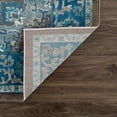 thumbnail image 5 of Hauteloom Mardin Living Room, Bedroom Area Rug - Farmhouse - Beige, Aqua - 6'7" x 9', 5 of 14