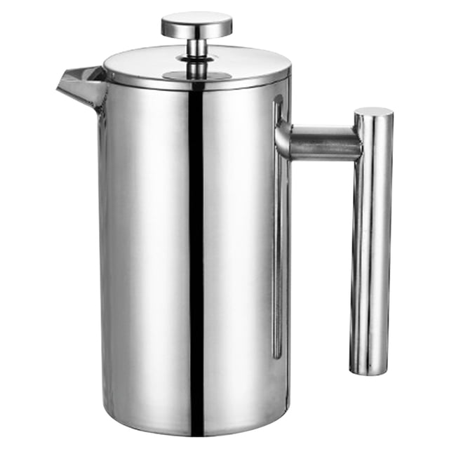 Cafetera Campamento Cafetería Portátil 12/27/34 Oz Pared Doble para Viajes en Casa
