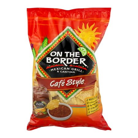 On The Border Cafe Style Tortilla Chips, 18 oz - Walmart.com