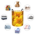 thumbnail image 6 of Fotbe 3D Sunflowers Laundry Basket with Handles, Waterproof Large Laundry Hamper, Wash Bag for Corner Dorm, Rolling Laundry Basket with Handles-Small, 6 of 8