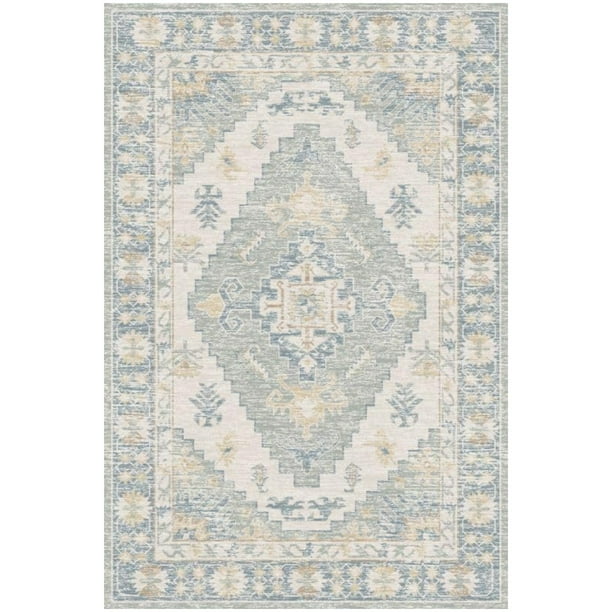 Tapete Decorativo Ilai Cloud 200 x 300 cm - Alfombra Grande Saffron Looms