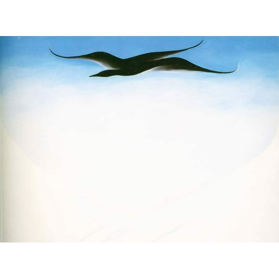 A Black Bird With Snow Covered - CANVAS OR FINE PRINT WALL ART