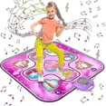 thumbnail image 1 of Dance Mat Toys For 3-12 Years Old Girls Birthday Gifts, Musical Dance Mat For Kids, Dance Pad With Led Lights, 1 of 5