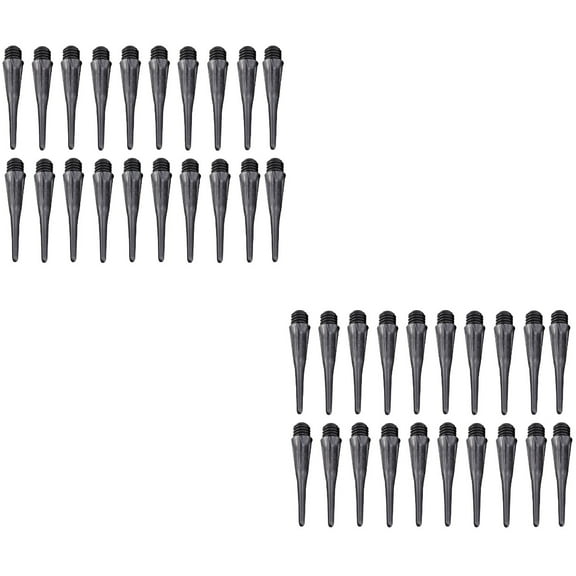 Tip Accessories Solid Color Darts 100 Pcs Coarse Teeth Soft Accessory