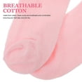 thumbnail image 4 of Pink Baby Girl Ruffle Socks for Infants Comfortable Cotton 4Pcs, 4 of 4