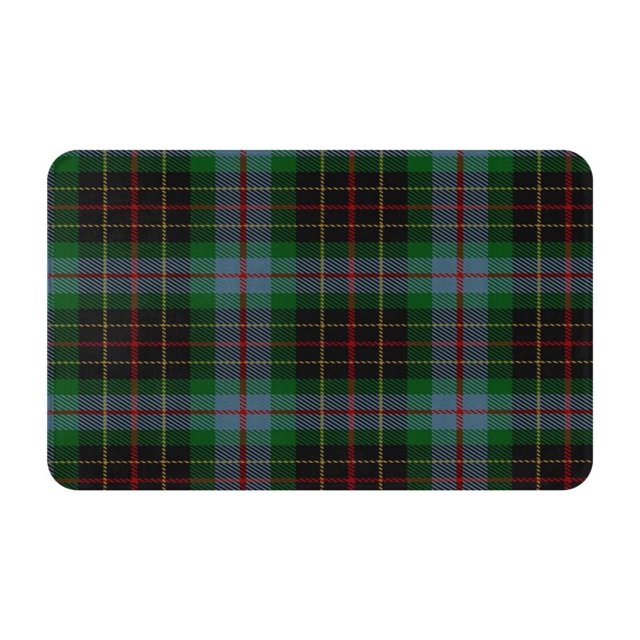 Felpudo con diseño de tartán de caza de BRODIE, antideslizante, lavable, para interior y exterior, para puerta de entrada navideña, para baño, cocina, patio, decoración navideña del hogar, 20 x 31,5