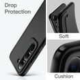 thumbnail image 4 of JETech Slim Fit Case for Samsung Galaxy S23+ / S23 Plus 5G 6.6-Inch, Soft TPU Thin Protective Phone Cover with Matte Finish, Shockproof (Black), 4 of 7