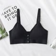 thumbnail image 2 of UP TO 15% OFF! Nursing Sleep Bras for Breastfeeding Women Button Front Maternity Comfy Bralette, Pink, 40/90BCD, 2 of 6
