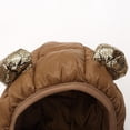 thumbnail image 6 of 1-6Y Toddler Boys Girls Winter Warm Hooded Puffer Coat Jacket Kids Casual Zipper Thickened Snow Clothes Overcoat Outerwear With Pockets, 6 of 8