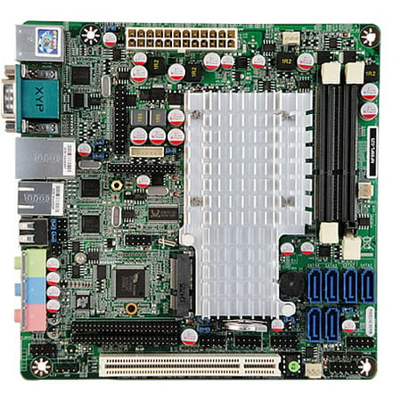 Jetway NF99FL-525 Mini-ITX Intel Atom Dual Core D525 w/Dual LAN, COM port & PCI Slot. Stable (Best Motherboard For Intel Dual Core)