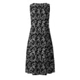 thumbnail image 5 of Gamivast Dresses for Women Sleeveless V Neck Empire Waist A-Line Maxi Dress Floral Print with Pockets Flowy Flattering Wedding Guest Summer Dresses Spring Dresses, 5 of 5