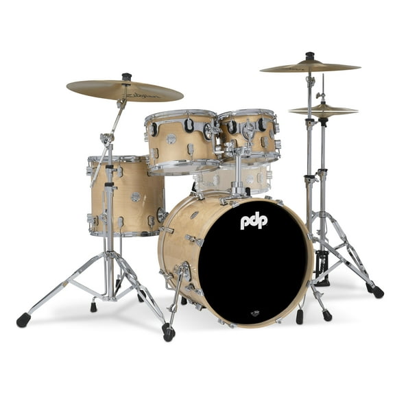 Pacific Drums & Percussion PDCM20FNNA 20 in. Concept Maple Fusion Shell Pack, Natural Lacquer