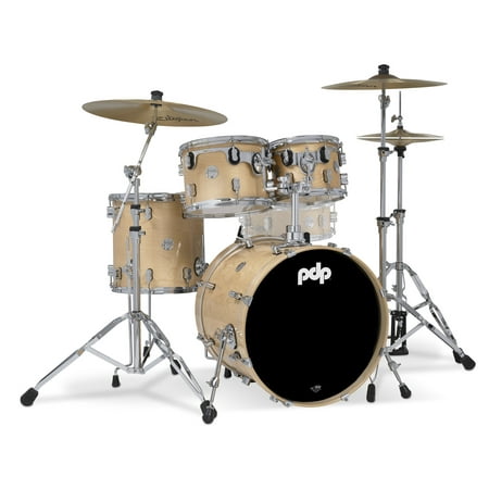 Pacific Drums & Percussion PDCM20FNNA 20 in. Concept Maple Fusion Shell Pack, Natural Lacquer