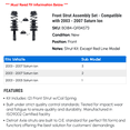 thumbnail image 2 of Front Strut Assembly Set - Compatible with 2003 - 2007 Saturn Ion 2004 2005 2006, 2 of 2