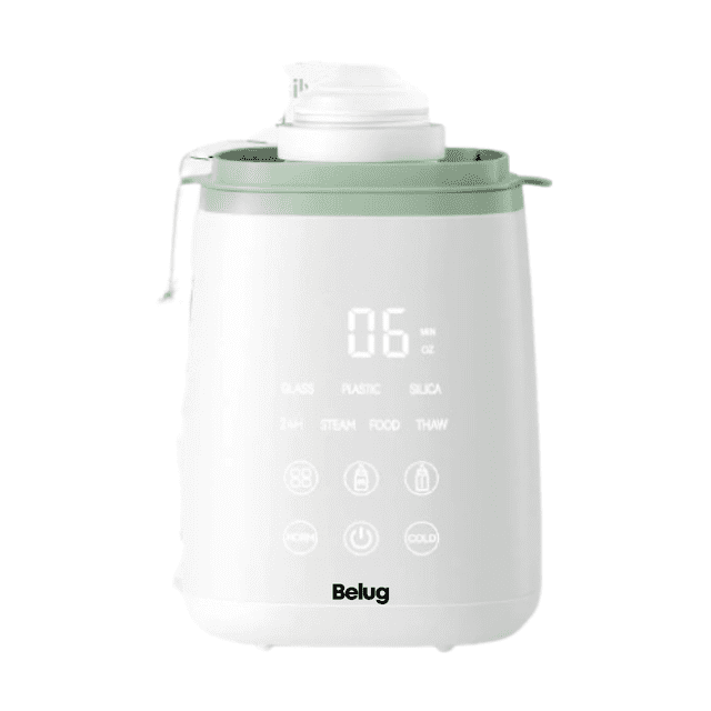 Calentador De Biberones Belug, Calentador De Leche verde blanco