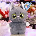 thumbnail image 4 of Gato Wiki de Peluche 20cm Negro PELUCHERIA, 4 of 5