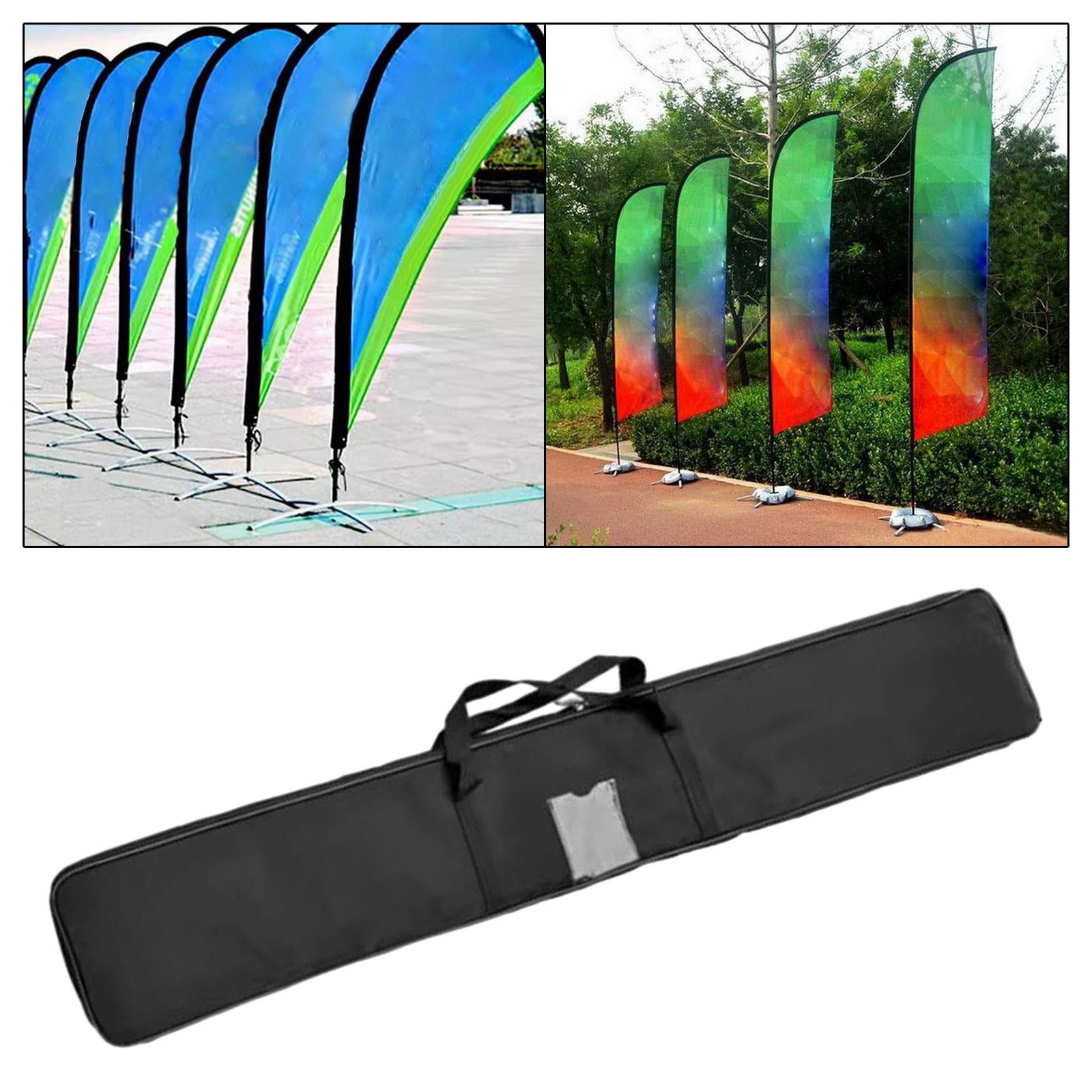oshhnii Flag Carry Bag Feather Flag Storage Bag for Teardrop Flag Outdoor Beach Flag L